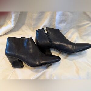 Ivanka Trump Leather Ankle Boots
